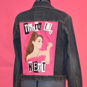Hand Painted Levi’s Ariana Grande Jacket